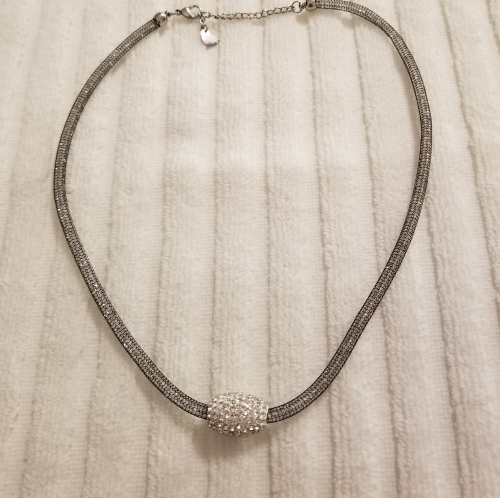 Crystal Mesh Necklace - NEW!